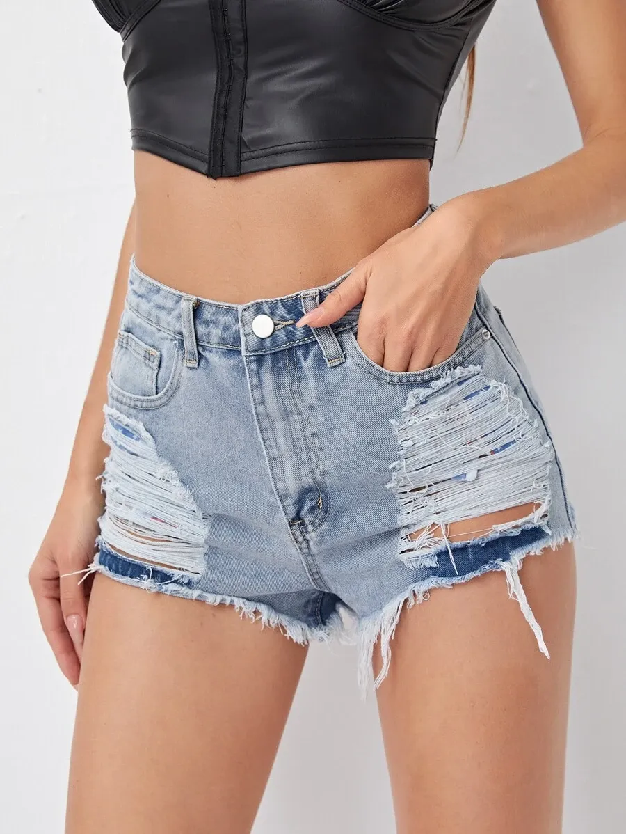 Ispica Denim Shorts