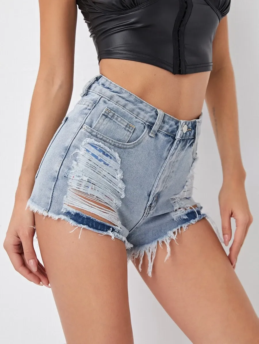 Ispica Denim Shorts