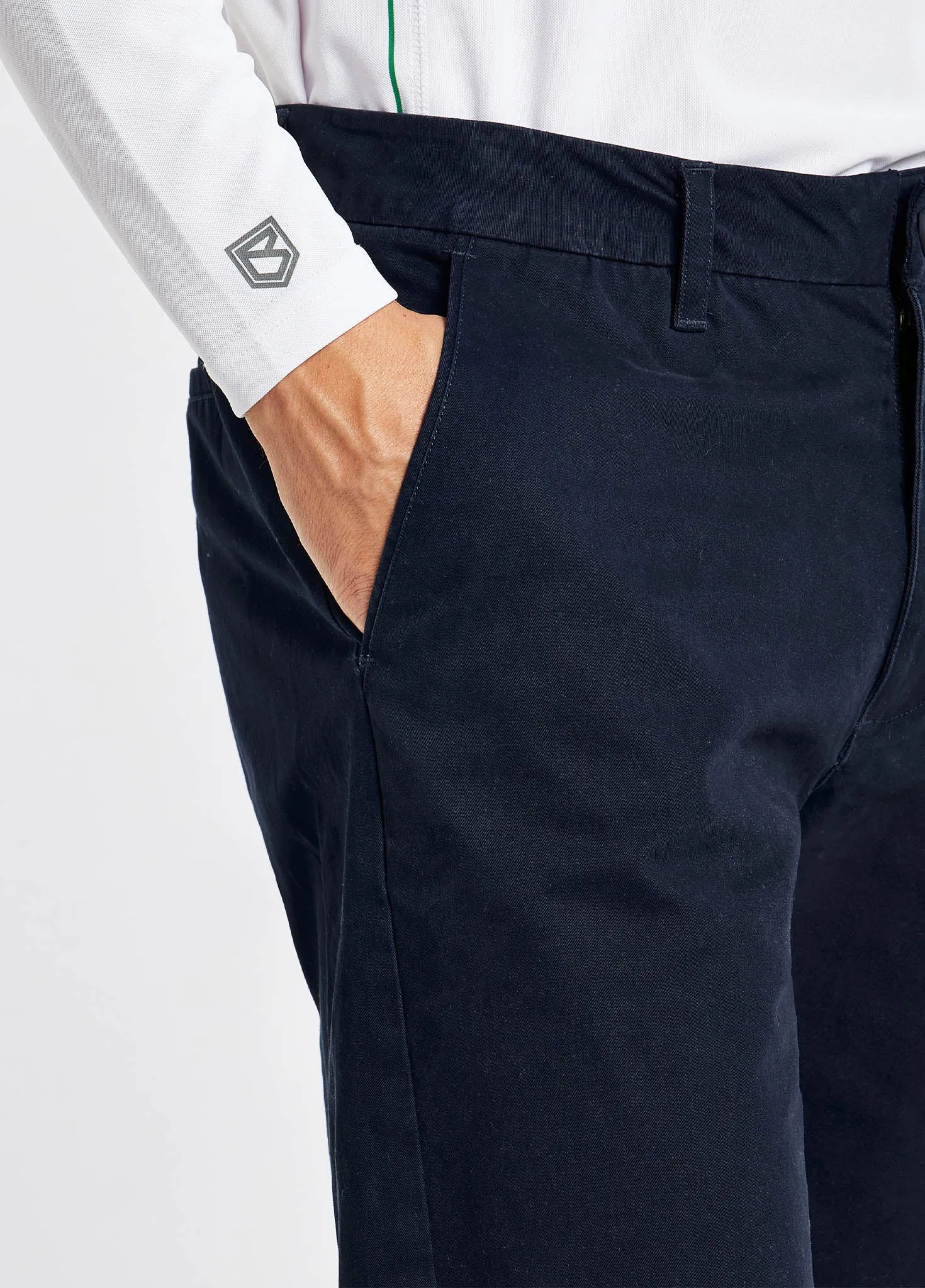 Lugano Mens Chino Shorts - Navy